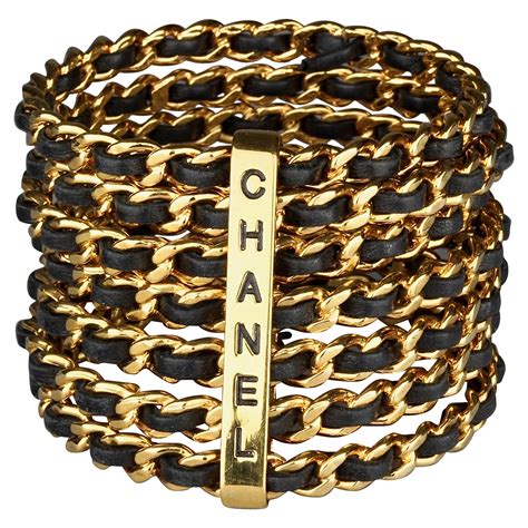 vintage Chanel cuff bracelet